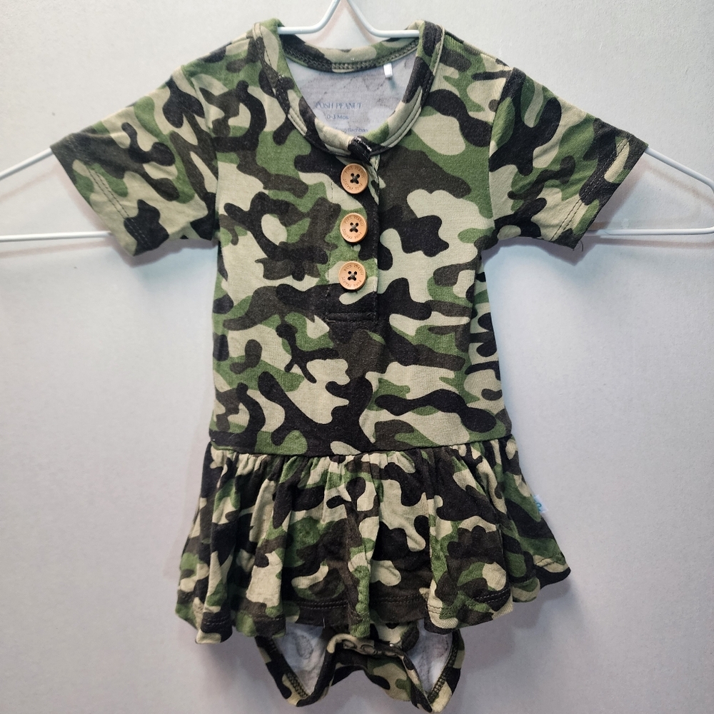 Posh Peanut Camo Dress